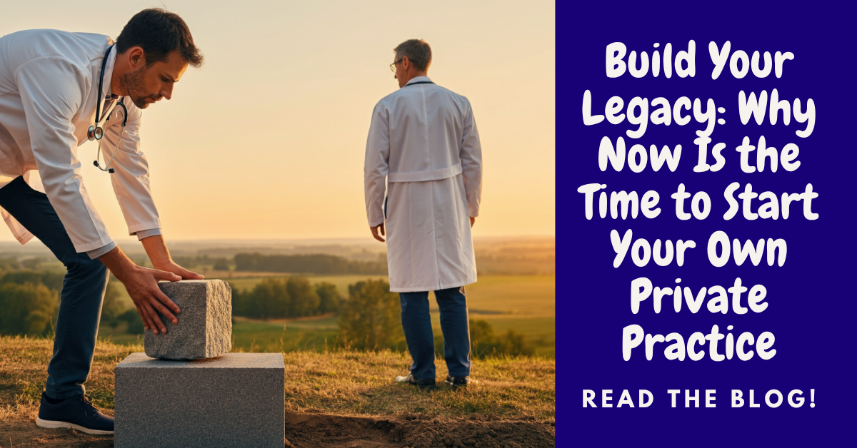 Physicians leaving corporate medicine