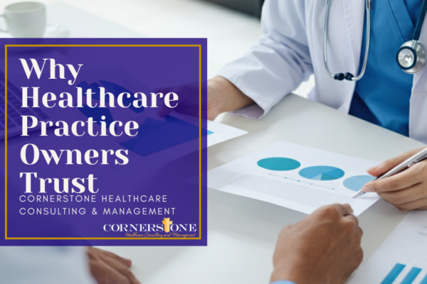 Physician consulting with healthcare management expert