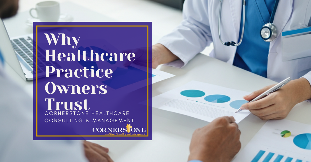 Physician consulting with healthcare management expert