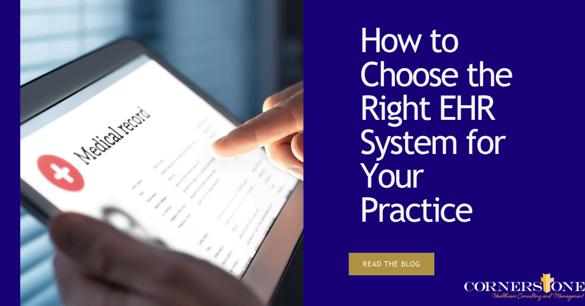 choose the right EHR